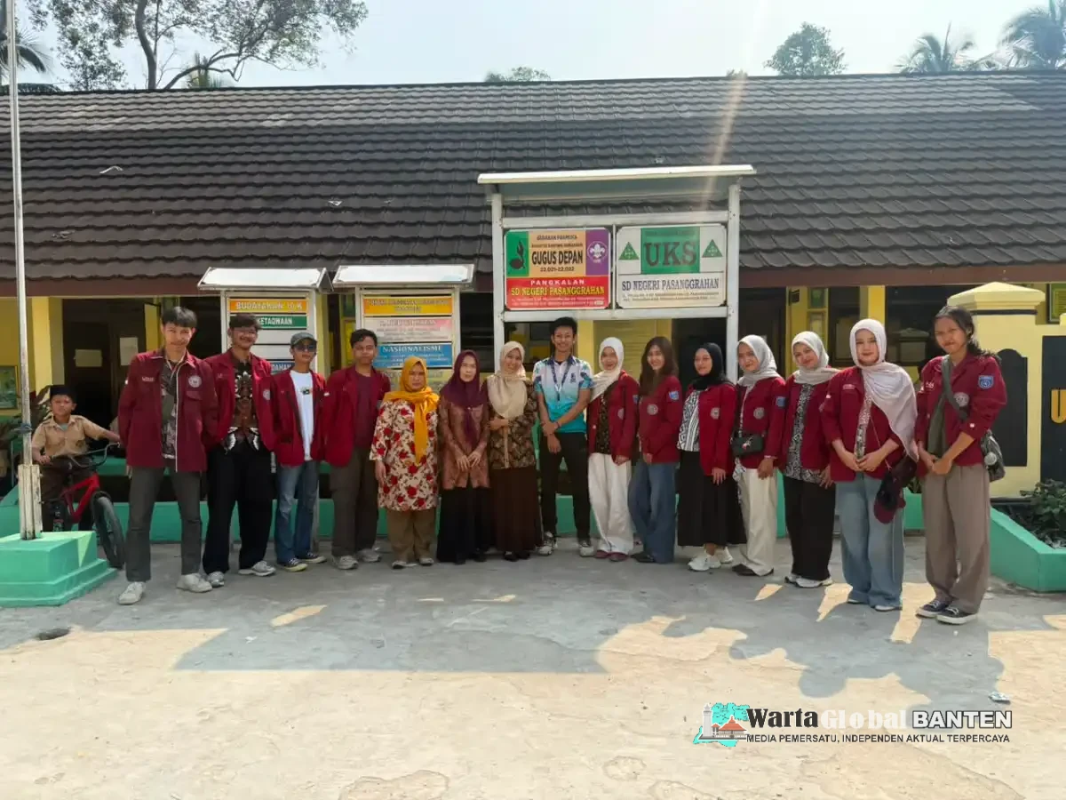 Mahasiswa Kkm Kelompok 52 Universitas Bina Bangsa Bantu Proses Belajar Mengajar Di Sd Pasanggrahan Yang Mengalami Kekurangan Guru
